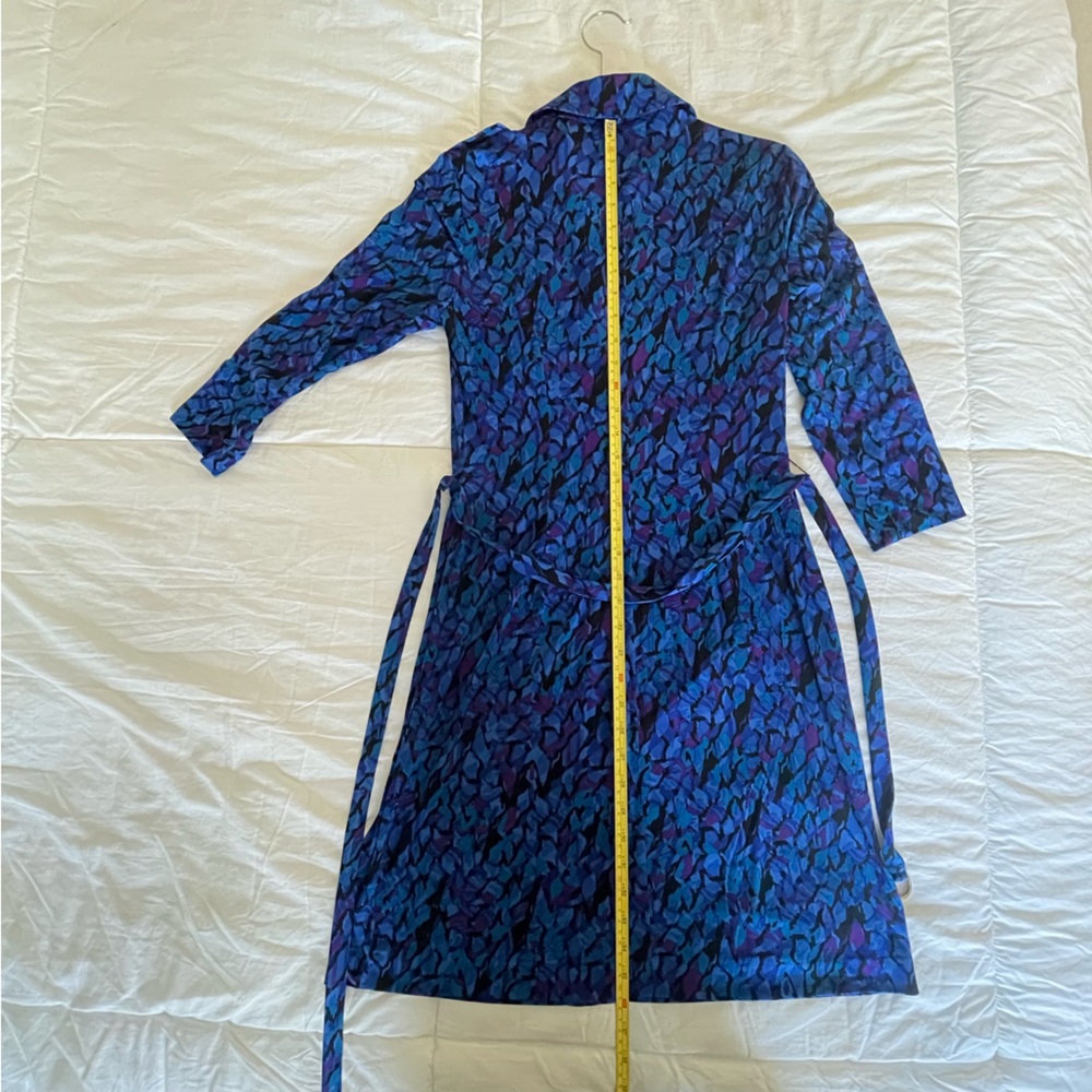 Cache Blue / Purple/Black
Printed Shirt Dress - Picture 8 of 11